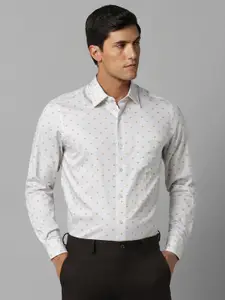 Louis Philippe Floral Printed Pure Cotton Casual Shirt