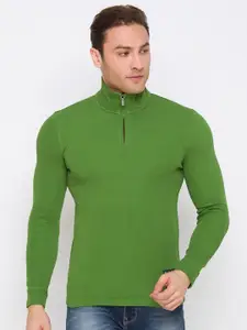 Being Human Mock Collar Pullover Sweatshirt