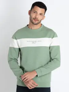 Status Quo Long Sleeves Colourblocked Pullover