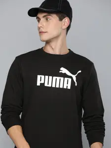 Puma Ess Big Logo Printed Pullover Sweatshirt
