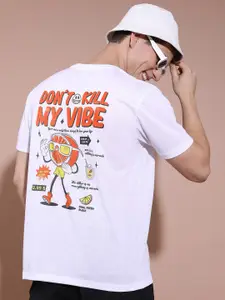 HIGHLANDER Typography Printed Relaxed Fit T-shirt