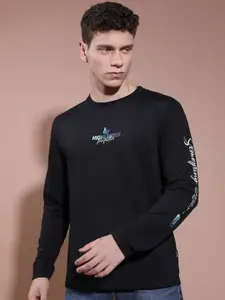 HIGHLANDER Typography Printed Relaxed Fit T-shirt