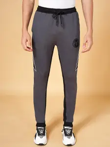SF JEANS by Pantaloons Men Colourblocked Slim-Fit Joggers