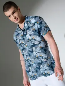 Hubberholme Tropical Printed Casual Shirt