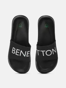 United Colors of Benetton Men Printed Sliders