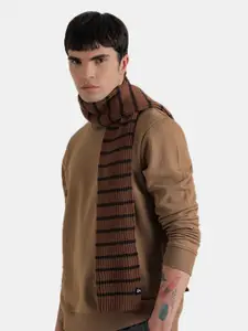 Jack & Jones Men Striped Cotton Scarf