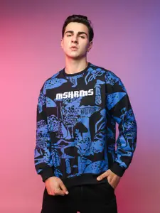 UNRL Men Printed Sweatshirt