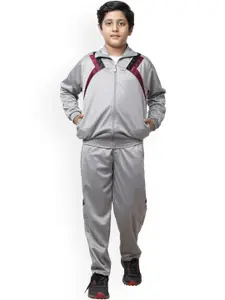 BAESD Boys Mock Collar Tracksuits