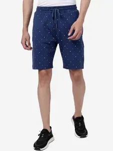 JADE BLUE Men Conversational Printed Cotton Sports Shorts