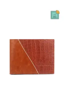 Provogue Men Textured Two Fold Wallet