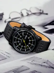 Daniel Klein Premium Men Black Analogue Watch DK11599-5