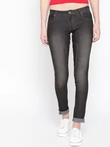 urSense Women Slim Fit Clean Look Heavy Fade Stretchable Jeans