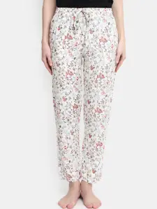 V-Mart Floral Printed Cotton Lounge Pants