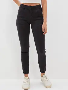 AMERICAN EAGLE OUTFITTERS Women Jogger High-Rise Cotton Jeans