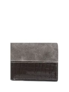 Provogue Men Colourblocked Two Fold Wallet
