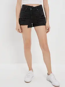 AMERICAN EAGLE OUTFITTERS Women Mid-Rise Denim Shorts