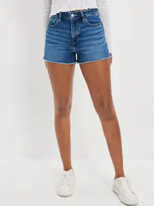 AMERICAN EAGLE OUTFITTERS Women Mid-Rise Denim Shorts