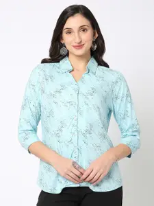 NOT SO PINK Abstract Printed Relaxed Casual Shirt