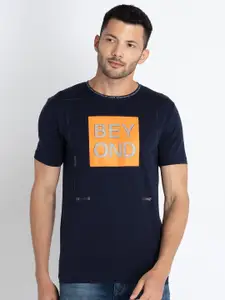 Status Quo Typography Printed Pure Cotton T-shirt
