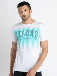 Status Quo Typography Printed Round Neck T-shirt