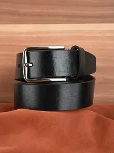 BuckleUp Leather Belt With Tang Closure