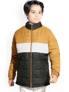 BAESD Boys Colourblocked Longline Padded Jacket