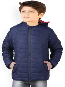 BAESD Boys Hooded Quilted Jacket