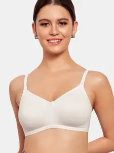 MAROON Medium Coverage Bra With All Day Comfort