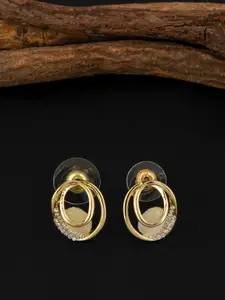 E2O Gold-Plated Studs Earrings