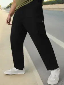 Urbano Plus Men Mid-Rise Cotton Cargos