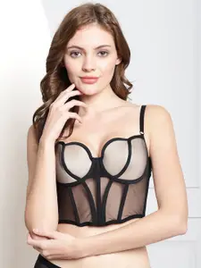 PrettyCat Full Coverage Lightly Padded Bralette Bra With All Day Comfort