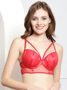 PrettyCat Medium Coverage Lightly Padded Multiway Push-Up Bra With All Day Comfort