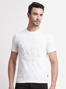 Beverly Hills Polo Club Typography Printed Pure Cotton T-shirt