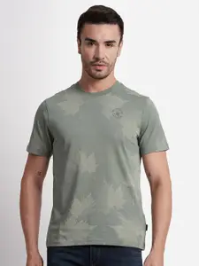 Beverly Hills Polo Club Graphic Printed Pure Cotton T-shirt