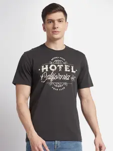 Beverly Hills Polo Club Typography Printed Pure Cotton Round Neck T-shirt