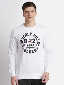 Beverly Hills Polo Club Typography Printed Regular Fit Pure Cotton T-shirt