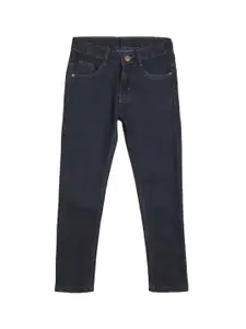 V-Mart Boys Regular Fit Low Distress Mid-Rise Cotton Jeans