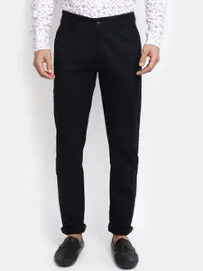V-Mart Men Slim Fit Cotton Trousers