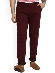 V-Mart Men Slim Fit Cotton Chinos Trousers