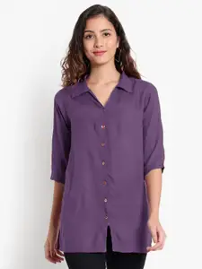 Indietoga Classic Longline Casual Shirt