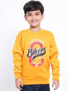 BAESD Boys Typography Printed Sweatshirt