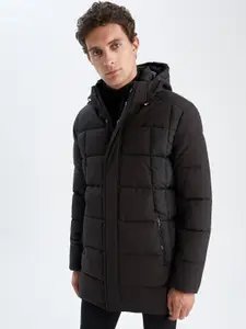 DeFacto Hooded Longline Padded Jacket