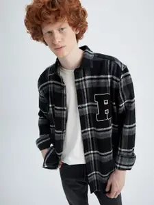 DeFacto Tartan Checked Casual Shirt