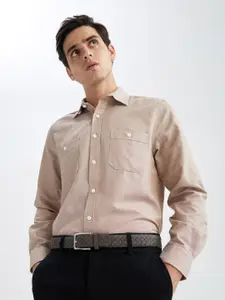 DeFacto Spread Collar Casual Shirt