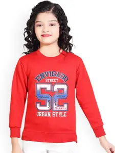 BAESD Boys Typography Printed Round Neck Long Sleeve Sweatshirts