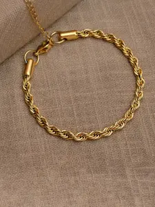 SALTY Women Gold-Plated Wraparound Bracelet