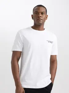 DeFacto Round Neck Pure Cotton T-Shirt