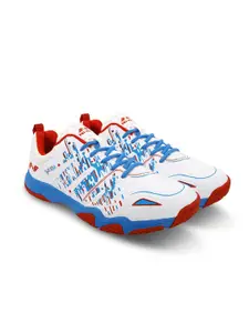 NIVIA Men HY- Energy White Badminton Shoes