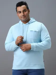 Urbano Plus Plus Size Hooded Cotton Sweatshirt