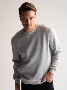 DeFacto Round Neck Cotton Pullover